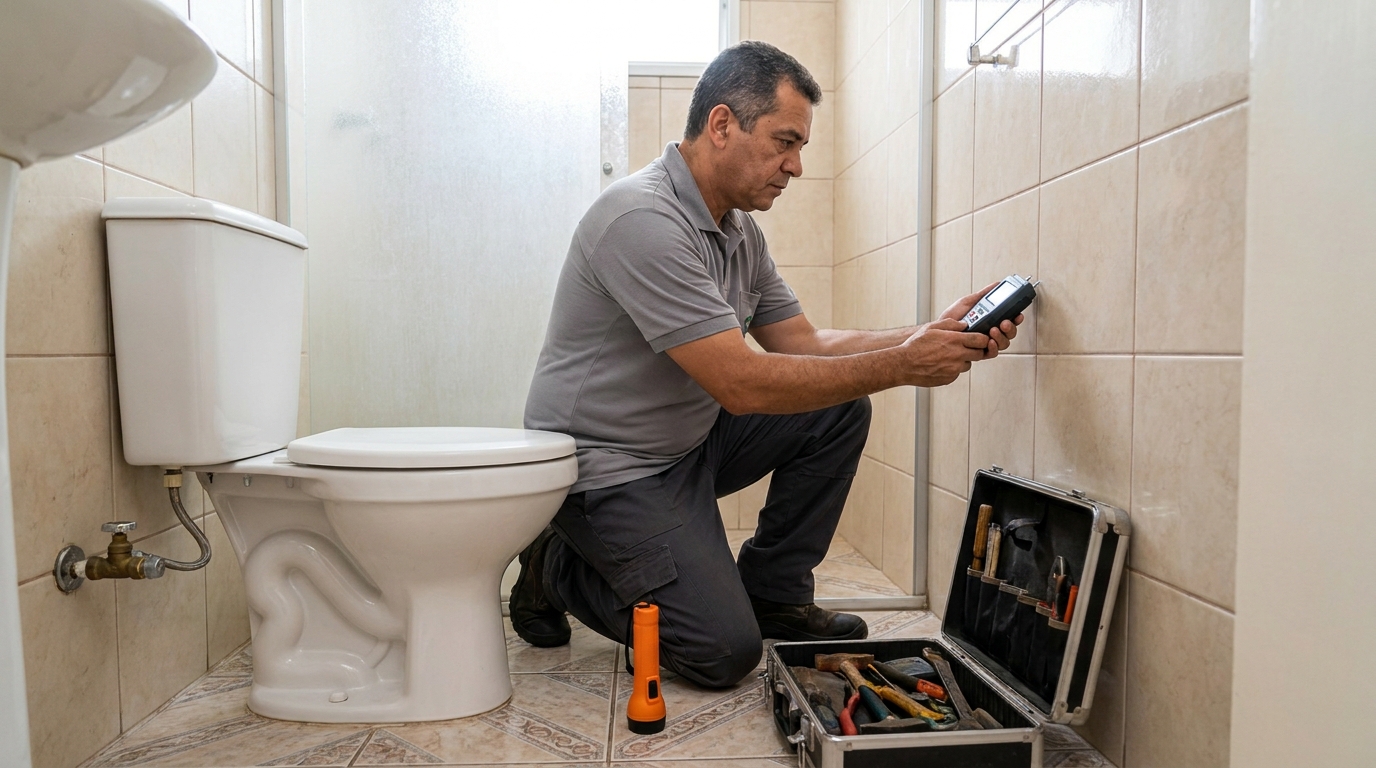 Caça Vazamento de Água em Goiânia‑GO