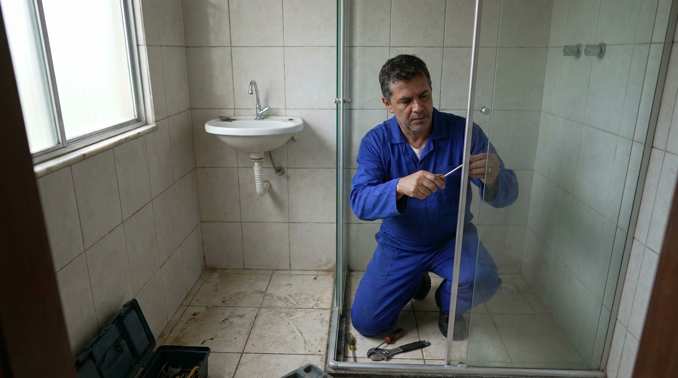Troca de Roldanas e Trilhos na Vila Nova, Goiânia‑GO